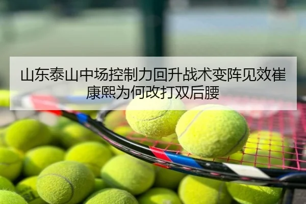 山东泰山中场控制力回升战术变阵见效崔康熙为何改打双后腰